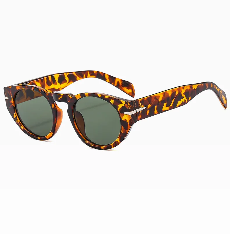 Retro Small Round Sunglasses Men Women Cat Eye Brand Designer Eyewear Literary Vintage Shades Driving Eyeglasses UV400 De Sol - Image 13