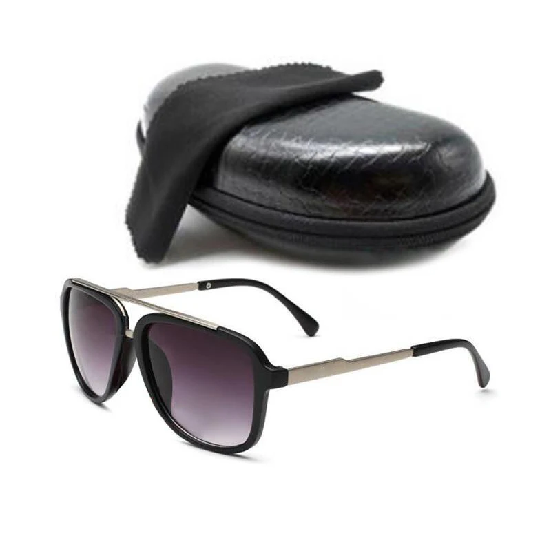 Retro Sunglasses Vintage for Men and Women Sports Driving Metal Frame UV400 Eyewear pilot Sunglasses for women 167/S