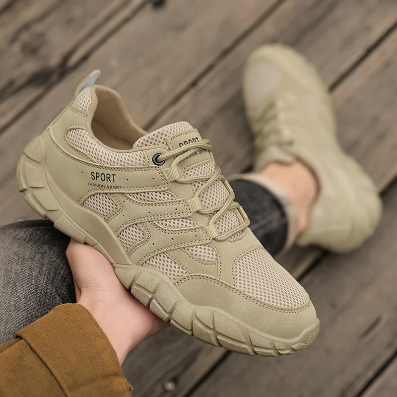 Men's Summer Footwear Platform Scape UOMO Slip on Arcterick Hiking Shoes Running Shoes 2025 Sports Luxury Shoes Charm Men's Wear - Image 6