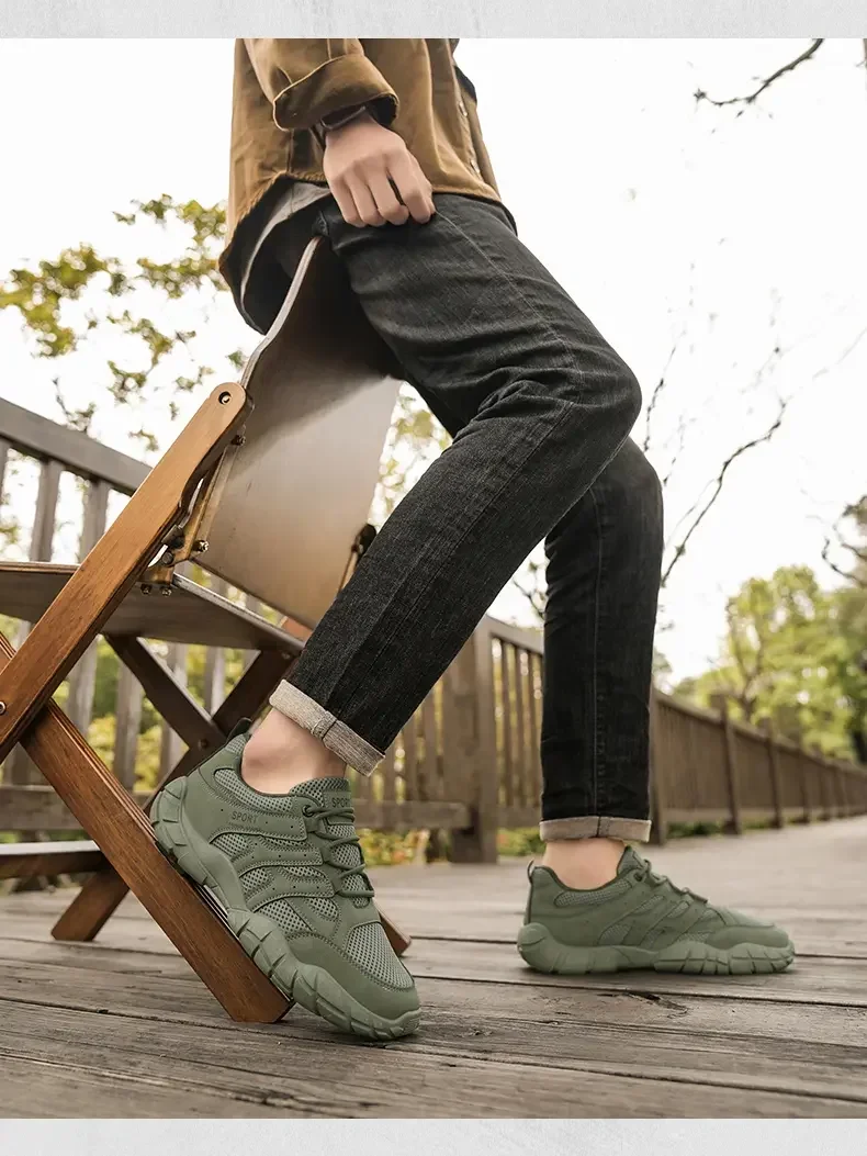 Men's Summer Footwear Platform Scape UOMO Slip on Arcterick Hiking Shoes Running Shoes 2025 Sports Luxury Shoes Charm Men's Wear - Image 21