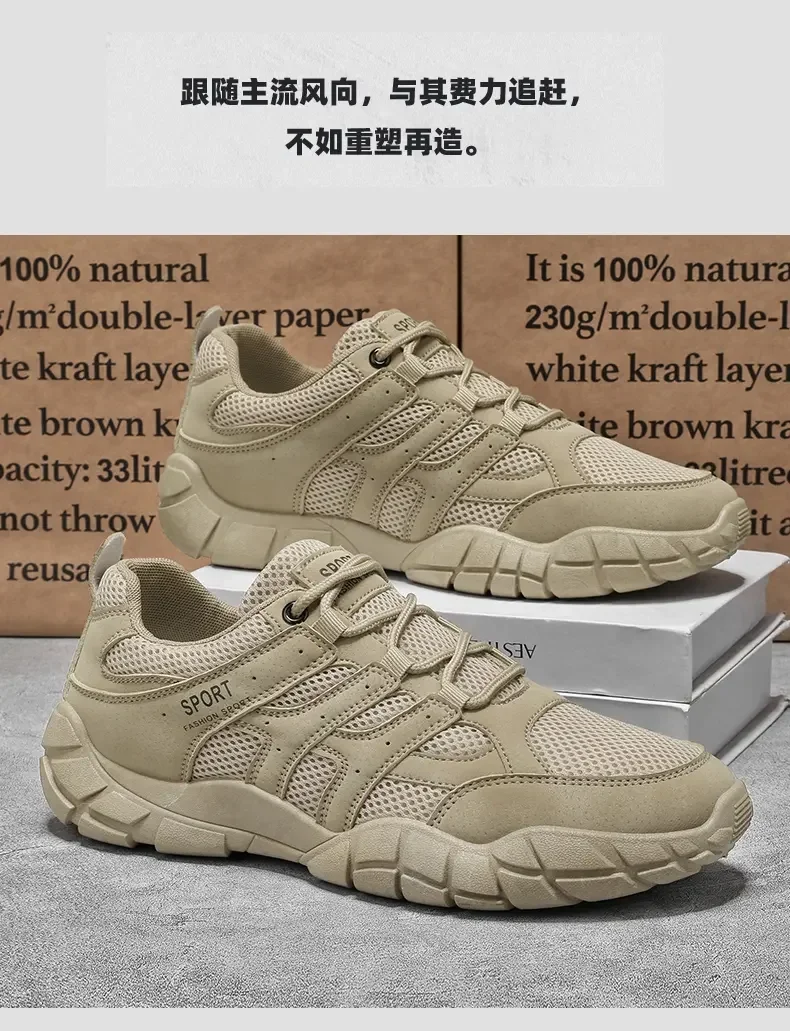 Men's Summer Footwear Platform Scape UOMO Slip on Arcterick Hiking Shoes Running Shoes 2025 Sports Luxury Shoes Charm Men's Wear - Image 24