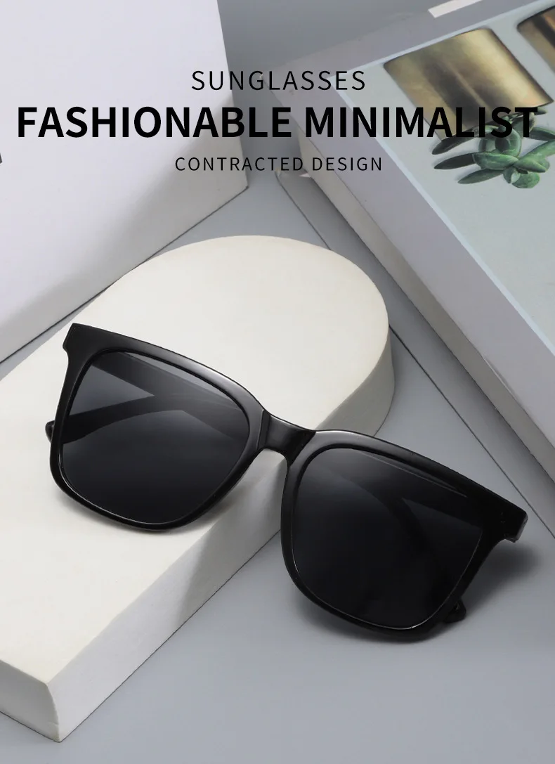 LOVINGFANG Men’s Square Sunglasses – Classic Mirror Acrylic Lenses - Image 8