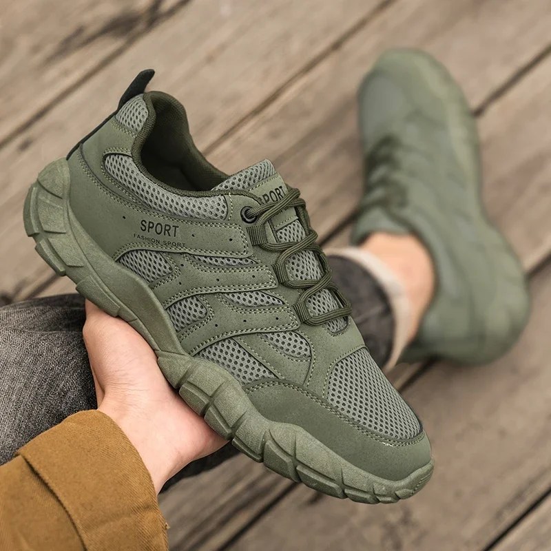 Men's Summer Footwear Platform Scape UOMO Slip on Arcterick Hiking Shoes Running Shoes 2025 Sports Luxury Shoes Charm Men's Wear - Image 3