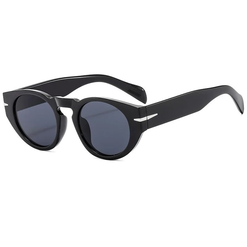 Retro Small Round Sunglasses Men Women Cat Eye Brand Designer Eyewear Literary Vintage Shades Driving Eyeglasses UV400 De Sol - Image 5