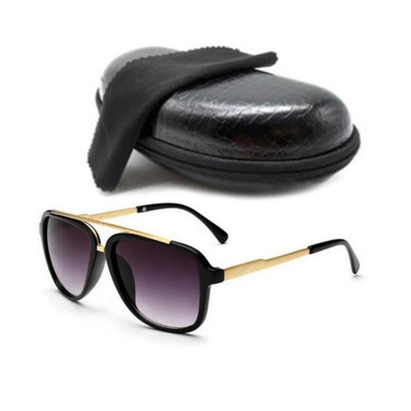 Retro Sunglasses Vintage for Men and Women Sports Driving Metal Frame UV400 Eyewear pilot Sunglasses for women 167/S - Image 3