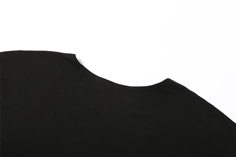 Black backless slim crop top—sexy short sleeve O-neck tee for summer streetwear and clubwear. Casual yet chic, perfect for bold fashion statements. - Image 46