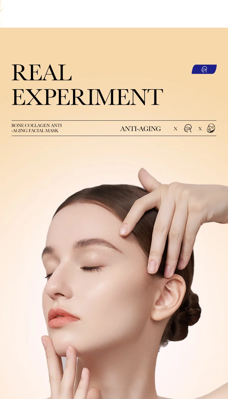 10PCS Collagen Facial Mask—anti-aging Korean skincare to fade fine lines, firm skin, and deeply moisturize. Brightening care for smooth, radiant complexion. - Image 21