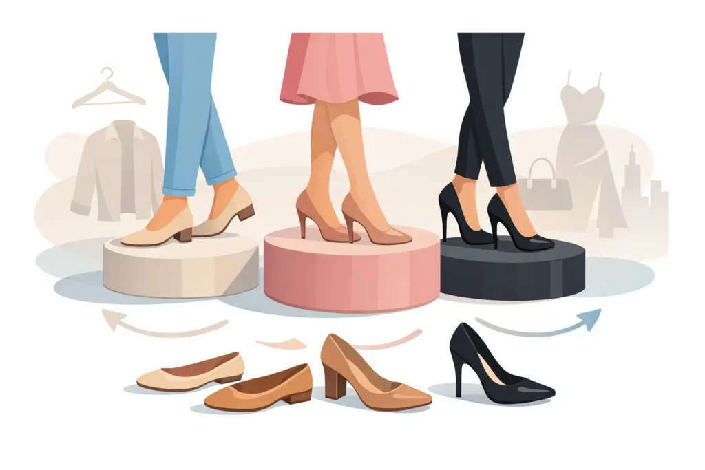 How to Choose Heel Height for Every Outfit