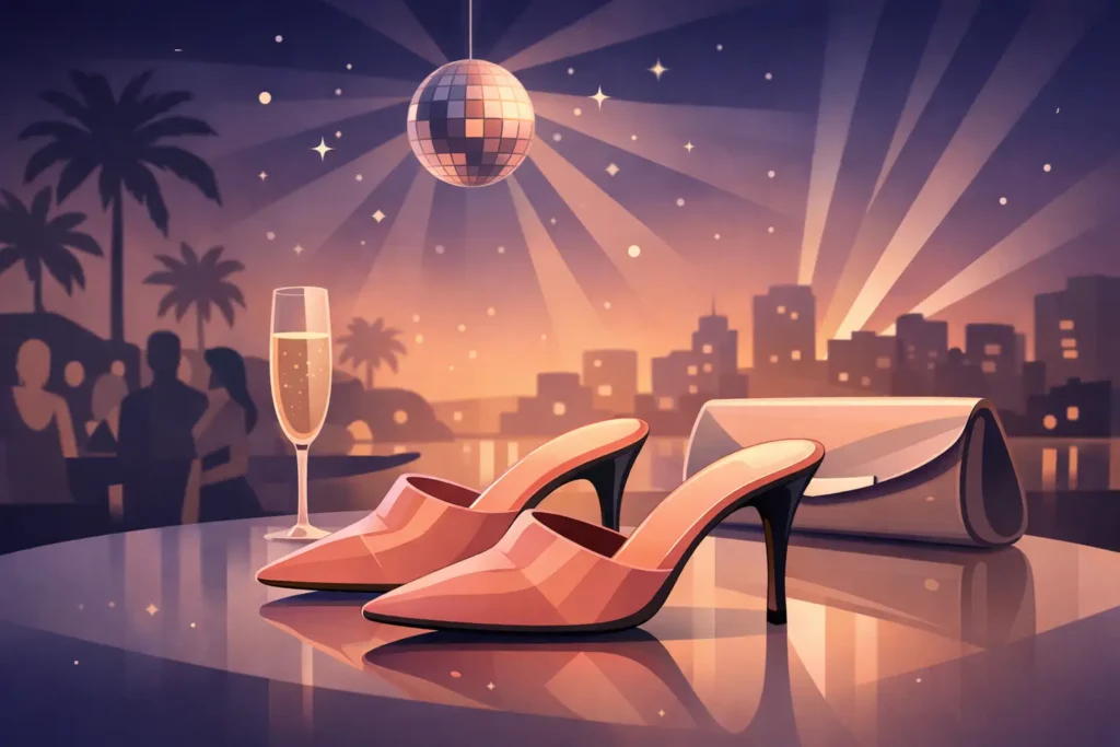 Stiletto Mules for Parties That Steal the Night