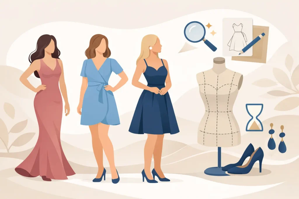 What Makes Dresses Flattering? The Details Matter