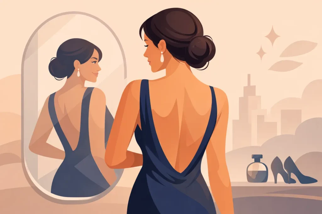 How to Wear Backless Dresses With Confidence